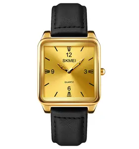 skmei watch 1603 gold wrist watches mens watches top brand quartz movement