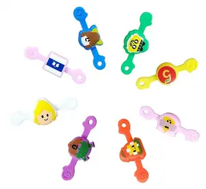 Cartoon Cable Ties, Earphone Cord Organizer Rubber Cable Strap Animal Cord Winder Cord Management Wrap TPR Winder