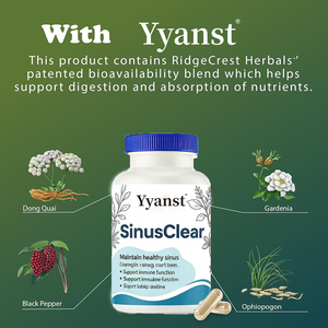 Capsules de SinusClear à base de plantes pour la santé des sinus et du système immunitaire, complément quotidien pour le bien-être nasal, sans gluten, végétalien - Product Image 5