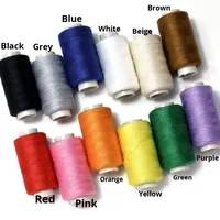 Benang Jahit Poliester 100% Kekuatan Tinggi Langsung Dari Pabrik untuk Perlengkapan Menjahit Pakaian & Quilting