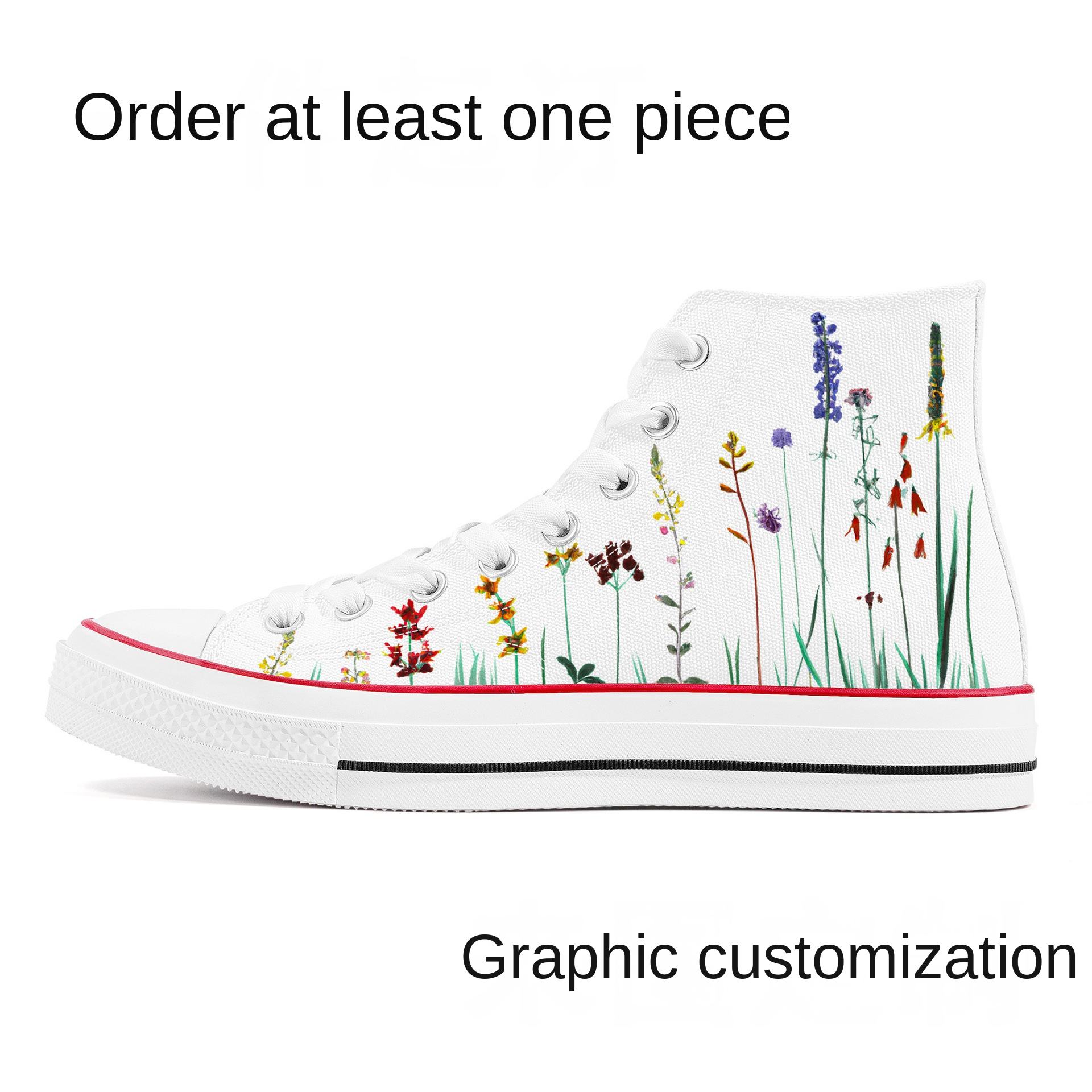 Custom Print Canvas BootsTrendy Shoes for Women Men Boots Canvas
