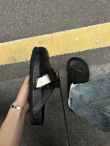 <span class=keywords><strong>Mules</strong></span> et sabots pour hommes, personnalisables, noirs, à semelle épaisse, décontractés, pour l'extérieur et l'intérieur, pour pieds larges - Product Image 4