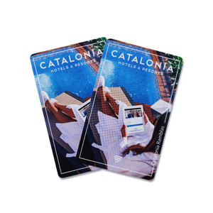 Tarjeta de Membresía VIP RFID de PVC con Código QR y Código de Barras Único EV1 Ultraligera Personalizada para Hotel y Hogar - Product Image 3