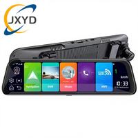 Mini caméra embarquée pour voiture ADAS, rétroviseur, enregistreur de conduite, 4G WiFi GPS, caméra embarquée Android JX23 pour camionnette, camion
