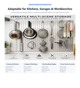 Panneau mural perforé pour vitrine <span class=keywords><strong>de</strong></span> magasin, idéal pour la présentation saisonnière - Fabricant - Product Image 5