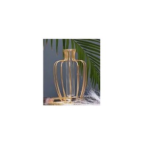 แจกันตั้งพื้นใช้งานได้สำหรับตกแต่งบ้านกระถางต้นไม้ทำจากสเตนเลสสตีลดีไซน์ทันสมัยปรับขนาดได้ตามต้องการ - Product Image 1