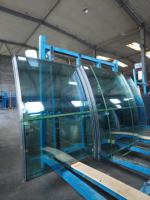 Panneaux de verre incurvés courbés à chaud de la Chine verre feuilleté trempé clair pour le verre de construction