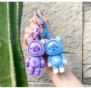 Bán buôn LED gấu Keychain ánh sáng-up ánh sáng ban đêm quyến rũ Keychain cho sinh viên Ba Lô Túi - Product Image 3