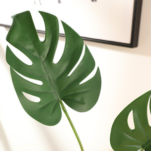 Venta caliente artificial tortuga sale verde <span class=keywords><strong>bonsai</strong></span> colgando plantas artificiales tortuga hoja para la decoración hogar Oficina - Product Image 4