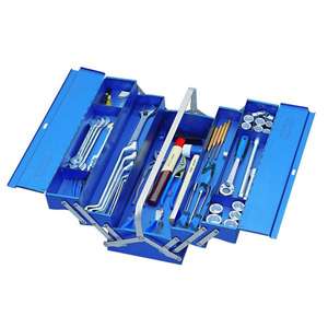GEDORE - 6610660 Assortiment d'outils dans une boîte à outils (68 pièces) -BOÎTES À OUTILS EAN 4010886661062 AVEC ASSORTIMENT - Product Image 1