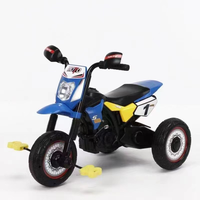 Nouvelle Moto Électrique à Trois Roues avec Musique, Tricycle pour Enfants à Prix Bas Adapté aux Enfants de 2 à 6 Ans