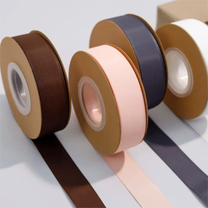 <span class=keywords><strong>Grossiste</strong></span> papillon arcs bouquet durable ruban gros-grain marron Haute qualité arc pré-noué pour emballer cadeau <span class=keywords><strong>de</strong></span> vacances - Product Image 6