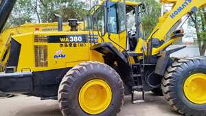 Chargeuse sur pneus d'occasion de haute qualité Komatsu WA300 WA380-6 bon état Prix bas importé du Japon à vendre - Product Image 6