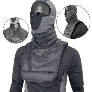 Echarpe chaude d'hiver pour le cou de la moto Echarpe courte épaississante pour l'équitation Balaclava Echarpe Bavoirs Coupe-vent Moto <span class=keywords><strong>Scooter</strong></span> Rider Warmer Collar - Product Image 4