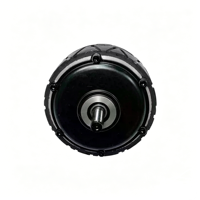 Kit moteur moyeu brushless à engrenages 24V 4 pouces, couple élevé, double entraînement, télécommande, pour robot électrique, chariot AGV, trottinette