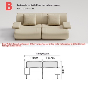 Nouveau canapé modulaire incurvé en tissu chenille ERNEST de style italien, mousse à haute densité pour petits/grands espaces, hôtels, clubs - Product Image 6