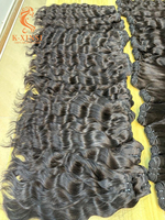 Venta al por Mayor de Extensiones de Cabello Humano Virgen de Alta Calidad, Cabello Remy de Lujo con Cutícula Alineada, Sin Procesar
