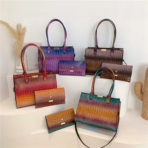 2023 Calidad Precio competitivo Moda Cuero Pu Diseñador Baratos Carteras Y Bolsos Marcas Famosas De Mujer Al Por Mayor