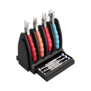 Kit de Herramientas Profesional para Reparación de Gafas Fltek R-B025, Soporte Expandible, Destornilladores de Acero Inoxidable, Juego de Alicates, 1 Año de Garantía Premium - Product Image 2