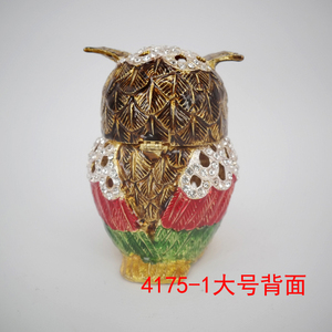 <span class=keywords><strong>Owl</strong></span> đính hộp kim loại động vật jewlery hộp <span class=keywords><strong>Owl</strong></span> - Product Image 5