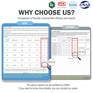 Filtro de Agua por Gravedad de Repuesto a Precio de Fábrica, Filtro de Resina de Intercambio Iónico de Carbón Activado, Compatible para Uso Doméstico - Product Image 6