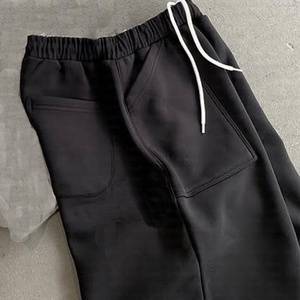 Custom High Quality Distress Acid Wash Hoodie and Sweatpants <b>Set</b> Vintage Tracksuit Sweatsuit Sweat Stack Flare Pant Suit for Men - Product Image 4