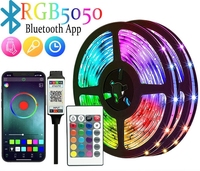 Tira de luces Led Ws5050 12V/24V Dc Pixel Program RGB/RGBW Music Sync Color Changing Led Strip Tape Direccionable Light