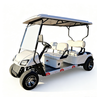 Nouvelle Voiturette de Golf Électrique Légère en Promotion – Véhicule à Basse Vitesse Personnalisable (Logo et Couleur) pour Clubs de Golf, Terrains Privés et Plages