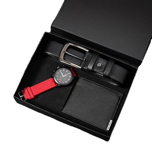 Nouveauté exquise en cuir Pu mode hommes ensemble <span class=keywords><strong>cadeau</strong></span> de luxe montres ceintures ensemble portefeuille <span class=keywords><strong>pour</strong></span> produits promotionnels idées cadeaux <span class=keywords><strong>fête</strong></span> <span class=keywords><strong>des</strong></span> <span class=keywords><strong>pères</strong></span> - Product Image 1