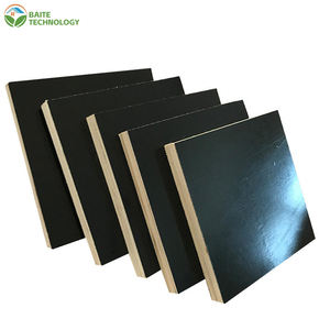 Contrachapado laminado de doble cara resistente al agua y al fuego con alta tasa de rotación de capas para encofrados de construcción exterior - Product Image 1