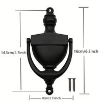 Expédition immédiate : Bêche de porte moderne dissimulée 5/6 po en laiton massif, aluminium et alliage de zinc, auto-adhésive, durable et facile à installer pour chambre.
