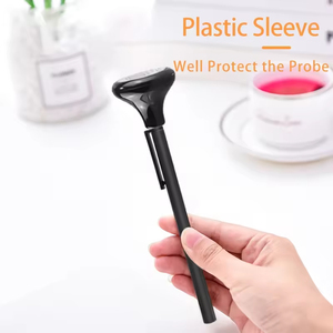 Termómetro Digital Instantáneo Tipo Pluma para Carne, Leche, Aceite y Sopa con Funda Protectora de Plástico en Color Negro - Product Image 5