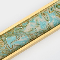 CHENLANG Brûleur d'encens exquis et durable en laiton avec incrustation de nacre, attrape-cendres, diffuseur d'aromathérapie, objet de collection pour la décoration intérieure
