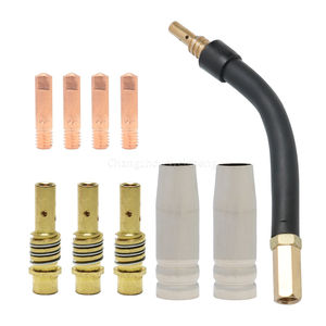 15AK Zubehör Binzel Schweißen Schwanenhals Kontakts pitzen und Kupfer MB Gasdüse MIG Schweißen Ersatzteile - Product Image 2