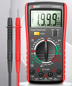 Multimètre numérique DT9205A True RMS professionnel, testeur de courant AC/DC, HFE, Ohm, testeur de condensateurs, détecteur de tension, outils - Product Image 1