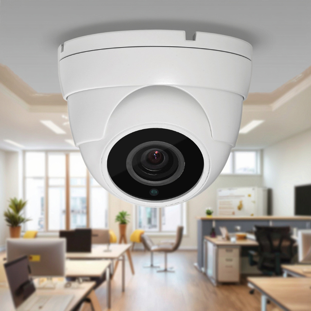 Security Camera 8MP VCA AI Face Detection Indoor Application Camera Turret IP Camera
