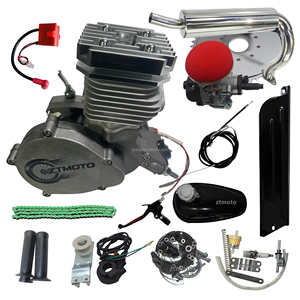 Kit motore per bicicletta ZTMOTO Iron <span class=keywords><strong>Maiden</strong></span> 70cc, 47mm, 2 tempi, 6 CV, motore a benzina fai-da-te, ricambio per bicimotore. - Product Image 4