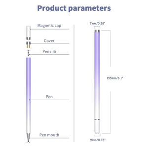 Lápices Stylus Originales con Logotipo para Pencil de <span class=keywords><strong>2</strong></span>.ª Generación, Lápiz Táctil para Pencil2, Lápiz Magnético para <span class=keywords><strong>iPad</strong></span> Pro 2025 y <span class=keywords><strong>iPad</strong></span> <span class=keywords><strong>Air</strong></span> - Product Image 6