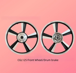 Roues et pneus de moto de 17 et 18 pouces, jantes en alliage d'aluminium CG125 CGL125 pour 17 Repuesto De Moto - Product Image 3