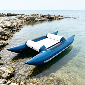 Bateau banane gonflable pliable en PVC de 12 pieds pour 4 personnes, idéal pour <span class=keywords><strong>le</strong></span> surf en eaux vives, durable - Product Image 6