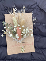 Buket Bunga Kering Mini Alami Buatan Tangan Ramah Lingkungan untuk Wisuda, Pengiring Pengantin, Dekorasi Natal, Pernikahan, dan Hari Valentine