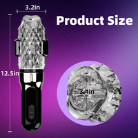 5-in-1 Wasserdichte Penispumpe Männlicher Masturbator mit Saug-, Stoß-, Rotations- und 7-fach Leckfunktion Vibrator Erotikspielzeug für Männer