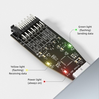 DTECH IOT5086(MS) Module de conversion de port série USB 2.0 vers TTL niveau 5V/3.3V sélectionnable
