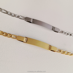 Braccialetto Personalizzato Jietao con Incisione, Misura <span class=keywords><strong>per</strong></span> Bambini, in Acciaio Inossidabile 316L, Ipoallergenico, Impermeabile, Gioielli <span class=keywords><strong>per</strong></span> Bambini all'Ingrosso - Product Image 2