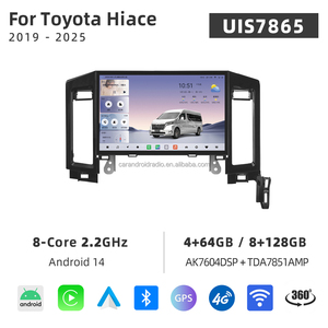 วิทยุติดรถยนต์ระบบ <span class=keywords><strong>Android</strong></span> 14 ขนาด 11.5 นิ้ว สำหรับ Toyota Hiace Granvia ปี 2019-2025 แบบเสียบใช้งานได้ทันที (Plug & Play)  8-Core รองรับ Carplay พร้อมระบบนำทาง GPS และหน้าจอสัมผัส - Product Image 2