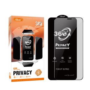 Pellicola Protettiva Privacy 360° in <span class=keywords><strong>Vetro</strong></span> Temperato 9H per <span class=keywords><strong>Smartphone</strong></span> IP17 Pro Max/S26 Ultra 5G, Anti-Spia, <span class=keywords><strong>Protezione</strong></span> Occhi, Anti-Graffio 3D - Product Image 2