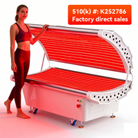 Cama de Terapia de Luz Infrarroja de Alta Potencia Suyzeko, Control Inteligente, Desmontable, Fotobiomodulación, Camas de Terapia de Luz Roja para SPA