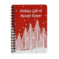 Cuaderno Espiral Navideño Transfronterizo con Elementos Navideños de Dibujos Animados Personalizados, Regalo al por Mayor a Bajo Precio