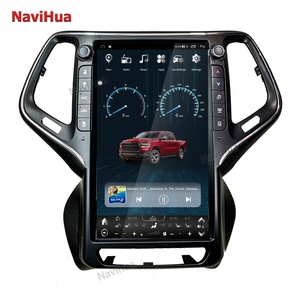 NaviHua New Design 13.6 Inch Touch Screen Car DVD Player Android GPS Navigation <b>System</b> for Jeep Cherokee 2014-2021 - Product Image 1