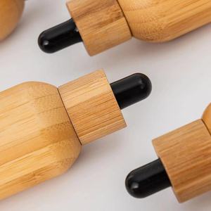 10ml 15ml 30ml 50ml <span class=keywords><strong>100ml</strong></span> tre chai thủy tinh mỹ phẩm bao bì chai hoàn toàn bọc tre tinh dầu Chai nhỏ giọt - Product Image 3